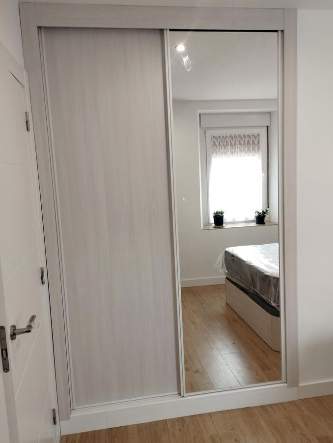 Armario de 2 cuerpos en melamina 