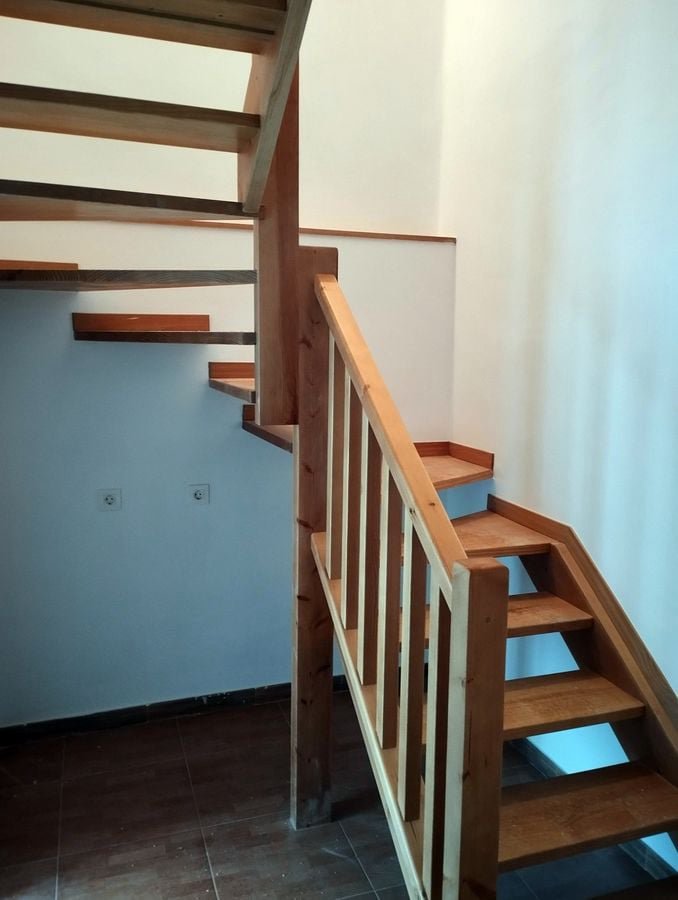 Escalera de madera